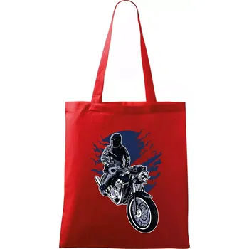 Night Rider - Taška bavlněná - 42 x 38 cm ( Červená )