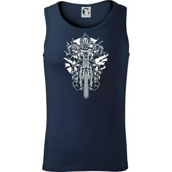 Gasmask Chopper - Tílko pánské Core - S ( Námořní modrá (velmi tmavá - téměř černá) )