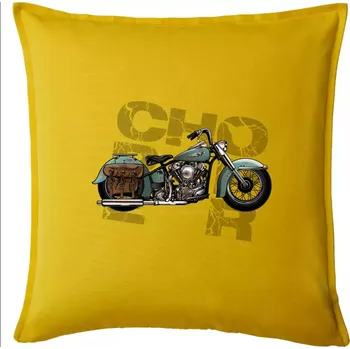 Polštář Chopper 003 - Polštář 50x50 - 50x50 - Pouze potah ( Žlutá )