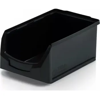 Úložný box Ukládací box 16 cm × 10,4 cm × 7,5 cm, černá