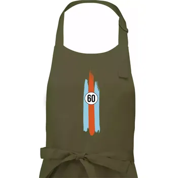 Kuchyňská zástěra Vintage Race 60 - Dámská zástěra na vaření - Univerzální velikost ( Khaki )