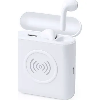 Sluchátka Molik - Sluchátka s powerbankou, bílá