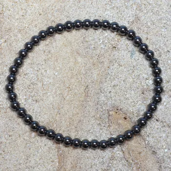 Náramek Náramek - Hematit kulička 4 mm