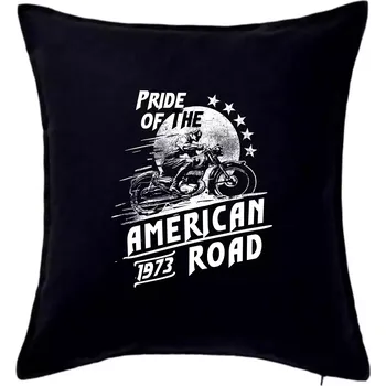 Polštář American Pride - Polštář 50x50 - 50x50 - Pouze potah ( Černá )