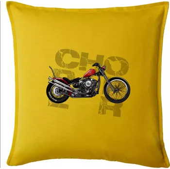 Polštář Chopper 004 - Polštář 50x50 - 50x50 - Pouze potah ( Žlutá )