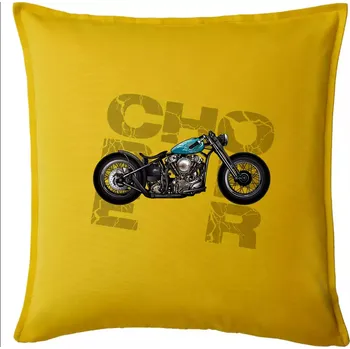 Polštář Chopper 001 - Polštář 50x50 - 50x50 - Pouze potah ( Žlutá )
