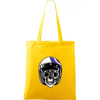 Moto helma letec - Taška bavlněná - 42 x 38 cm ( Žlutá )