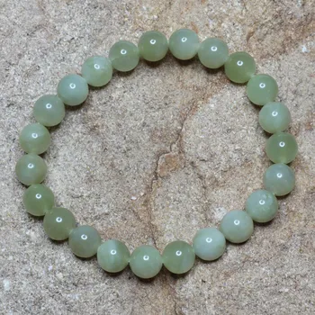 Náramek Náramek - Serpentin kuličky 7-8 mm