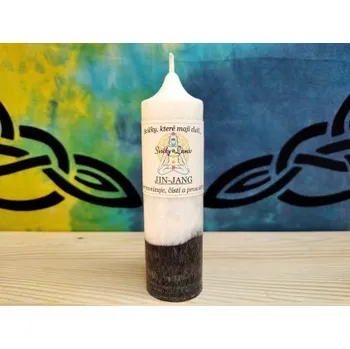 Svíčka 14 x 4 JIN-JANG