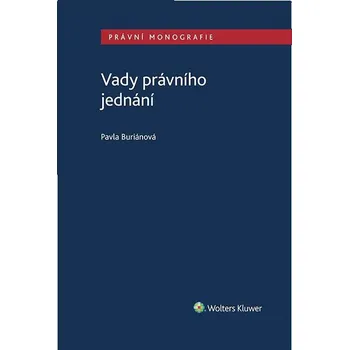 Kniha Vady právního jednání Ekniha