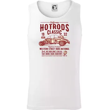 Hot Rods Race Classic - Tílko pánské Core - XL ( Bílá )