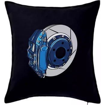 Polštář Auto kotoučová brzda - Polštář 50x50 - 50x50 - Pouze potah ( Černá )