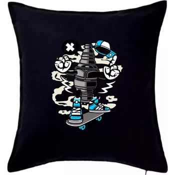 Polštář Svíčkař - Polštář 50x50 - 50x50 - Pouze potah ( Černá )