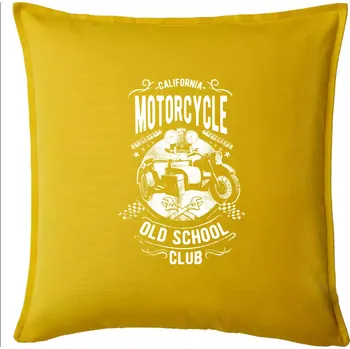 Polštář California Old School Club - Polštář 50x50 - 50x50 - Pouze potah ( Žlutá )