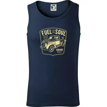 Pánská móda Fuel For The Soul - Tílko pánské Core - L ( Námořní modrá (velmi tmavá - téměř černá) )