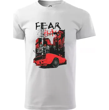 Fear this car - Triko extra velké (5-8XL) - 6XL ( Bílá )