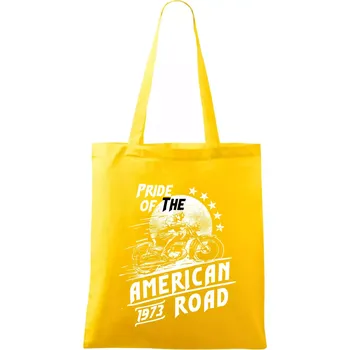 Nákupní taška American Pride - Taška bavlněná - 42 x 38 cm ( Žlutá )