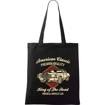 American Classic - Taška bavlněná - 42 x 38 cm ( Černá )