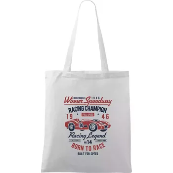 Winner Speedway - Taška bavlněná - 42 x 38 cm ( Bílá )