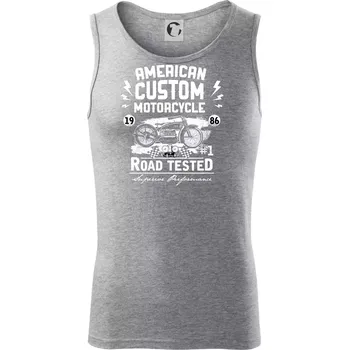 American Custom Motorcycle - Tílko pánské Core - XL ( Tmavě šedý melír )
