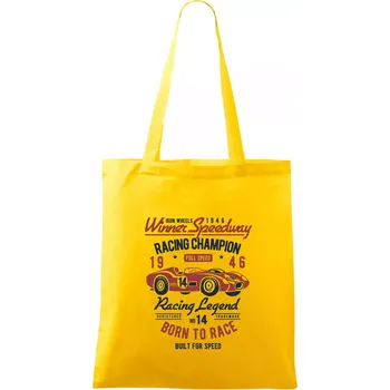 Winner Speedway - Taška bavlněná - 42 x 38 cm ( Žlutá )