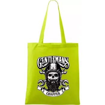 Gentlemans Chopper - Taška bavlněná - 42 x 38 cm ( Limetková )