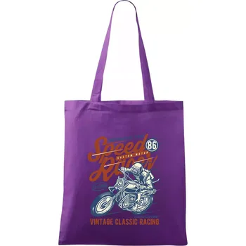 Speed Racer 2 - Taška bavlněná - 42 x 38 cm ( Fialová )