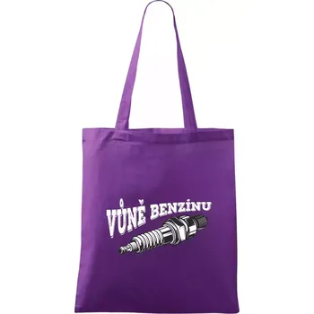 Vůně benzínu - Taška bavlněná - 42 x 38 cm ( Fialová )