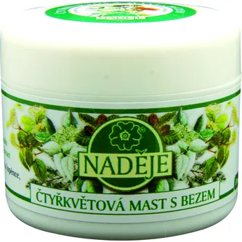 Bylinná léčivá mast M5a Mast čtyřkvětová s bezem 50 ml