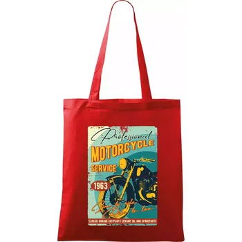 Professional service moto - Taška bavlněná - 42 x 38 cm ( Červená )