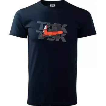 Pánské tričko Tuk Tuk - Triko extra velké (5-8XL) - 7XL ( Námořní modrá (velmi tmavá - téměř černá) )