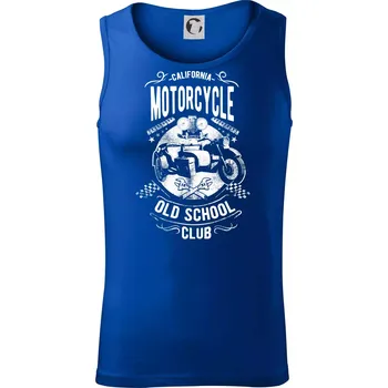 California Old School Club - Tílko pánské Core - L ( Královská modrá )