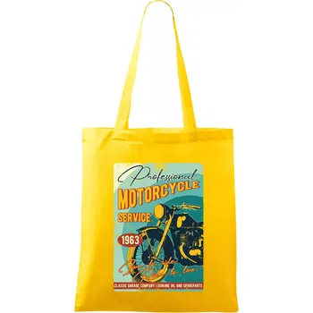 Professional service moto - Taška bavlněná - 42 x 38 cm ( Žlutá )