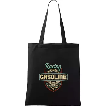 Nákupní taška Racing Gasoline Motor Oil - Taška bavlněná - 42 x 38 cm ( Černá )