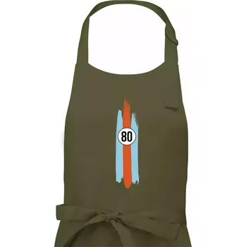 Kuchyňská zástěra Vintage Race 80 - Dámská zástěra na vaření - Univerzální velikost ( Khaki )