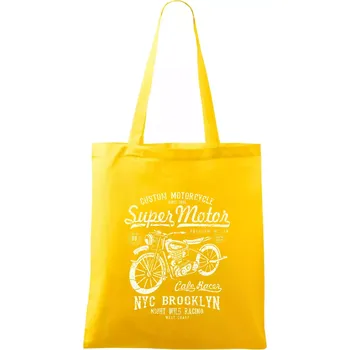 Super Motor - Taška bavlněná - 42 x 38 cm ( Žlutá )