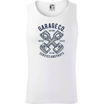 Garage Co - Tílko pánské Core - M ( Bílá )