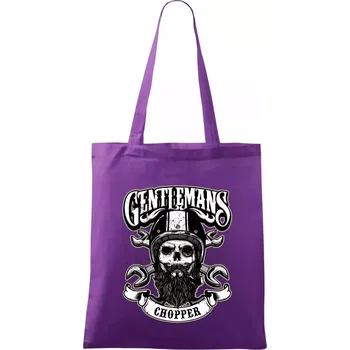 Gentlemans Chopper - Taška bavlněná - 42 x 38 cm ( Fialová )
