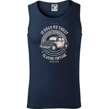 In Bugs We Trust - Tílko pánské Core - 2XL ( Námořní modrá (velmi tmavá - téměř černá) )