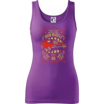 Dámské tričko Iron Muscle - Dámské tílko - S ( Fialová )