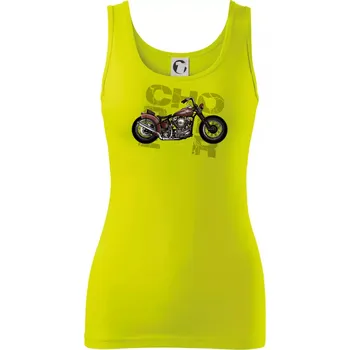 Dámské tričko Chopper 002 - Dámské tílko - XS ( Limetková )