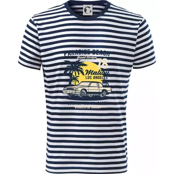 Pánské oblečení Paradise Beach - Triko na vodu - M ( Prouhovaná )