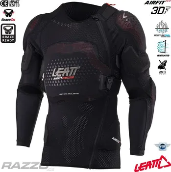 Motocyklový chránič hrudi a pátěře Chránič těla kompletní Leatt 3DF AirFit EVO Body Protector L - XL