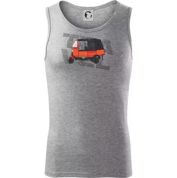 Tuk Tuk - Tílko pánské Core - L ( Tmavě šedý melír )