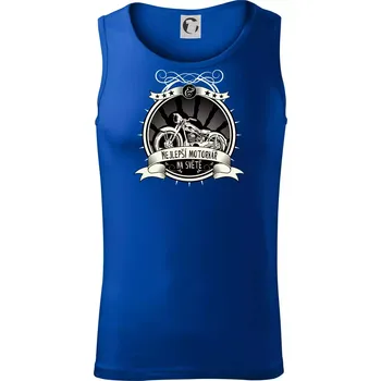 Nejlepší motorkář na světě - Tílko pánské Core - 2XL ( Královská modrá )