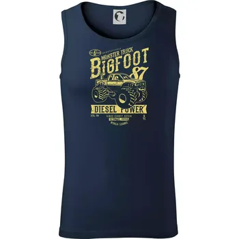 Pánské termoprádlo Big Foot - Tílko pánské Core - M ( Námořní modrá (velmi tmavá - téměř černá) )