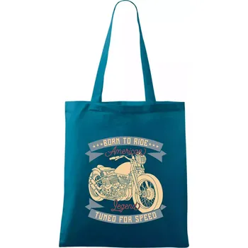 American Legend Speed - Taška bavlněná - 42 x 38 cm ( Petrolejová )