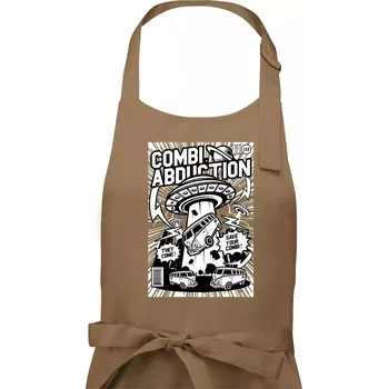 Kuchyňská zástěra Combi abduction - Pánská zástěra na vaření - Univerzální velikost ( Cappuccino )
