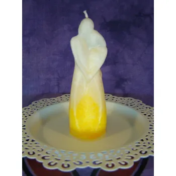 Svíčka Vztahová svíce žlutá