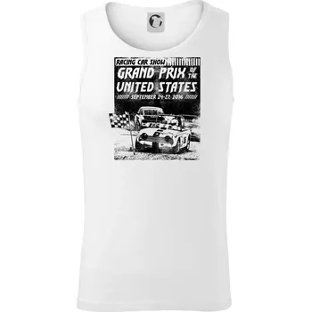 Grand Prix Of The United States - Tílko pánské Core - L ( Bílá )